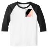Raglan 3/4 Roundneck Shirt (White Body) Thumbnail