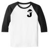 Raglan 3/4 Roundneck Shirt (White Body) Raglan 3/4 Roundneck Shirt (White Body) Thumbnail
