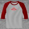 Raglan 3/4 Roundneck Shirt (Gray Body) Thumbnail