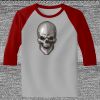 Raglan 3/4 Roundneck Shirt (Gray Body) Thumbnail