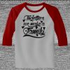 Raglan 3/4 Roundneck Shirt (Gray Body) Thumbnail