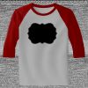 Raglan 3/4 Roundneck Shirt (Gray Body) Thumbnail
