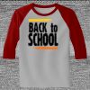 Raglan 3/4 Roundneck Shirt (Gray Body) Thumbnail