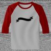 Raglan 3/4 Roundneck Shirt (Gray Body) Thumbnail