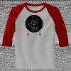 Raglan 3/4 Roundneck Shirt (Gray Body) Thumbnail
