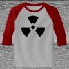 Raglan 3/4 Roundneck Shirt (Gray Body) Thumbnail