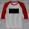 Raglan 3/4 Roundneck Shirt (Gray Body) Thumbnail
