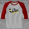 Raglan 3/4 Roundneck Shirt (Gray Body) Thumbnail