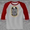 Raglan 3/4 Roundneck Shirt (Gray Body) Thumbnail
