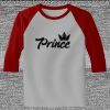 Raglan 3/4 Roundneck Shirt (Gray Body) Thumbnail