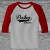 Raglan 3/4 Roundneck Shirt (Gray Body) Thumbnail