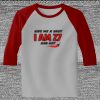 Raglan 3/4 Roundneck Shirt (Gray Body) Thumbnail