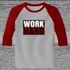 Raglan 3/4 Roundneck Shirt (Gray Body) Thumbnail
