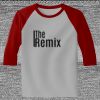 Raglan 3/4 Roundneck Shirt (Gray Body) Thumbnail