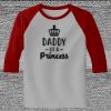 Raglan 3/4 Roundneck Shirt (Gray Body) Thumbnail