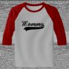 Raglan 3/4 Roundneck Shirt (Gray Body) Thumbnail