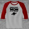 Raglan 3/4 Roundneck Shirt (Gray Body) Thumbnail