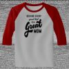 Raglan 3/4 Roundneck Shirt (Gray Body) Thumbnail