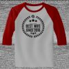 Raglan 3/4 Roundneck Shirt (Gray Body) Thumbnail