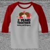 Raglan 3/4 Roundneck Shirt (Gray Body) Thumbnail
