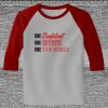 Raglan 3/4 Roundneck Shirt (Gray Body) Thumbnail