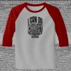 Raglan 3/4 Roundneck Shirt (Gray Body) Thumbnail