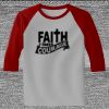 Raglan 3/4 Roundneck Shirt (Gray Body) Thumbnail