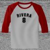 Raglan 3/4 Roundneck Shirt (Gray Body) Thumbnail