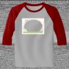 Raglan 3/4 Roundneck Shirt (Gray Body) Thumbnail