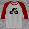 Raglan 3/4 Roundneck Shirt (Gray Body) Thumbnail