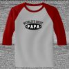 Raglan 3/4 Roundneck Shirt (Gray Body) Thumbnail