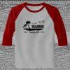 Raglan 3/4 Roundneck Shirt (Gray Body) Thumbnail