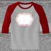 Raglan 3/4 Roundneck Shirt (Gray Body) Thumbnail