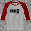 Raglan 3/4 Roundneck Shirt (Gray Body) Thumbnail