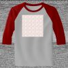 Raglan 3/4 Roundneck Shirt (Gray Body) Thumbnail