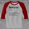 Raglan 3/4 Roundneck Shirt (Gray Body) Thumbnail