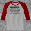 Raglan 3/4 Roundneck Shirt (Gray Body) Thumbnail