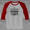 Raglan 3/4 Roundneck Shirt (Gray Body) Thumbnail
