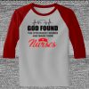 Raglan 3/4 Roundneck Shirt (Gray Body) Thumbnail