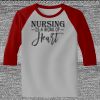 Raglan 3/4 Roundneck Shirt (Gray Body) Thumbnail