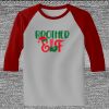 Raglan 3/4 Roundneck Shirt (Gray Body) Thumbnail