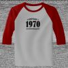 Raglan 3/4 Roundneck Shirt (Gray Body) Thumbnail