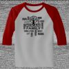 Raglan 3/4 Roundneck Shirt (Gray Body) Thumbnail