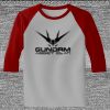Raglan 3/4 Roundneck Shirt (Gray Body) Thumbnail