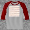 Raglan 3/4 Roundneck Shirt (Gray Body) Thumbnail