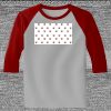 Raglan 3/4 Roundneck Shirt (Gray Body) Thumbnail