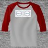 Raglan 3/4 Roundneck Shirt (Gray Body) Raglan 3/4 Roundneck Shirt (Gray Body) Thumbnail