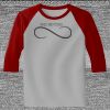 Raglan 3/4 Roundneck Shirt (Gray Body) Thumbnail