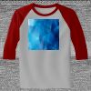 Raglan 3/4 Roundneck Shirt (Gray Body) Raglan 3/4 Roundneck Shirt (Gray Body) Thumbnail