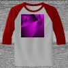 Raglan 3/4 Roundneck Shirt (Gray Body) Thumbnail